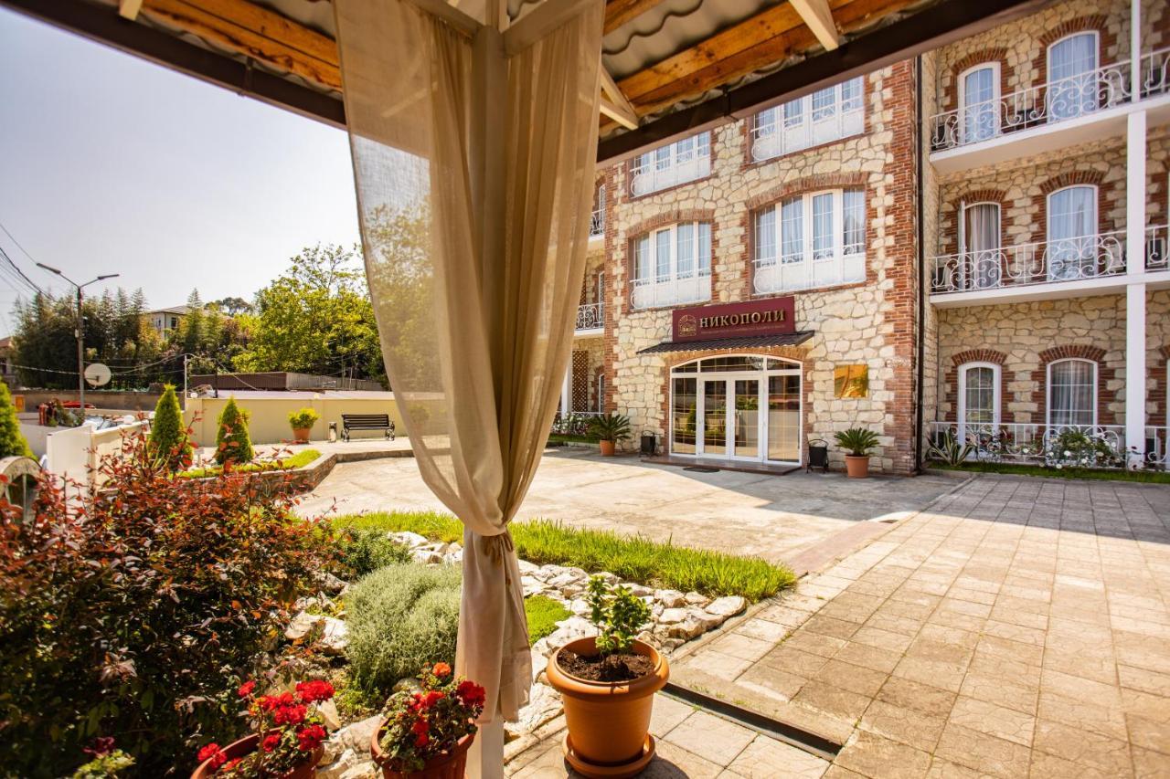 Hotel Nikopoli On Vodopadnaya 21А New Athos Zewnętrze zdjęcie